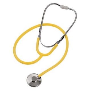MABIS Spectrum Nurse Stethoscope for Adult in Yellow 10 428 130