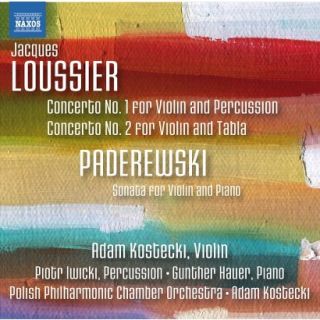 Jacques Loussier: Violin Concertos Nos. 1 & 2; Paderewski: Violin