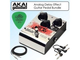 Akai Analog Delay Effect Guitar Pedal Kit With Accessories