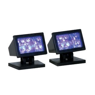 Lemax Spooky Town Collection Halloween Purple Lights 2 Pc Set, Battery