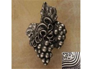 Anne at Home 329 1 Grape Cluster Facing Right Knob in Pewter Matte