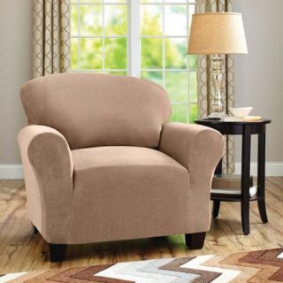 Better Homes and Gardens One Piece Stretch Fine Corduroy Chair Slipcover