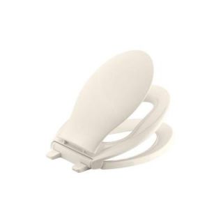 KOHLER Grip Tight Transitions Q3 Elongated Closed Front Toilet Seat in Innocent Blush K 4732 55