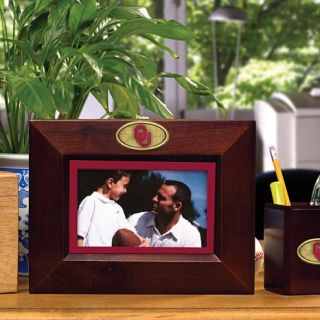 Oklahoma Sooners NCAA Landscape Picture Frame   Brown