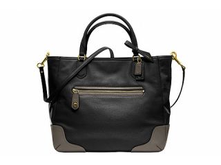 Coach Poppy Colorblock Leather Small Blaire Tote