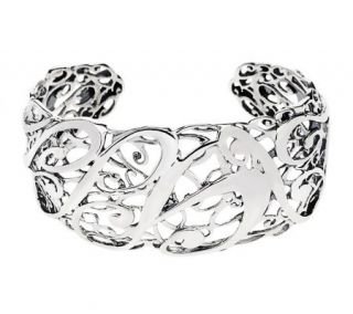 Carolyn Pollack Sterling Signature Limited Edition Cuff —