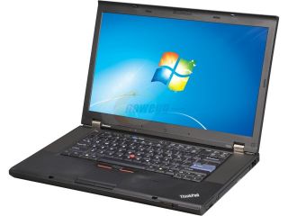 Refurbished: Lenovo ThinkPad T520 15.6" Notebook with Intel Core i5 2520M 2.50Ghz, 4GB RAM, 320GB HDD, DVDRW, Webcam, Windows 7 Professional 64 Bit
