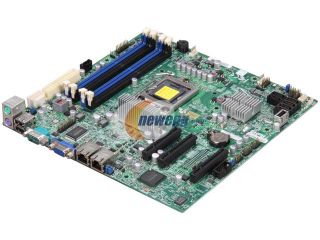 Open Box: SUPERMICRO MBD X9SCL O LGA 1155 Intel C202 Micro ATX Intel Xeon E3 Server Motherboard