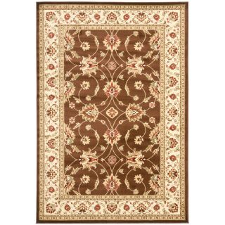 Safavieh Lyndhurst Green and Ivory Rectangular Indoor Machine Made Area Rug (Common: 8 x 10; Actual: 96 in W x 132 in L x 0.58 ft Dia)