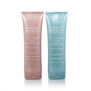 Christie Brinkley Complete Clarity Cleansing & Exfoliating Duo   7763101