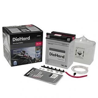 DieHard 14L A2 PowerSport Battery: Maintenance Free Battery at 