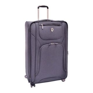 Travelers Choice Cornwall Charcoal 30 inch Spinner Upright Suitcase