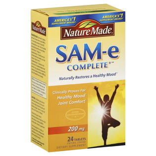 Nature Made Sam e Complete, 200 mg, Tablets, 24 tablets   Health