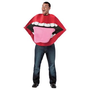 Lips & Tongue Size: One Size Fits Most   Seasonal   Halloween   Mens