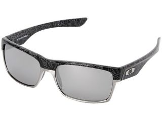 oakley two face chrome iridium polarized w polished black