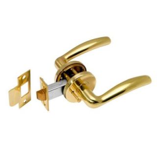 Manital Easy Polished Brass Privacy Lever 190EA5PYPB
