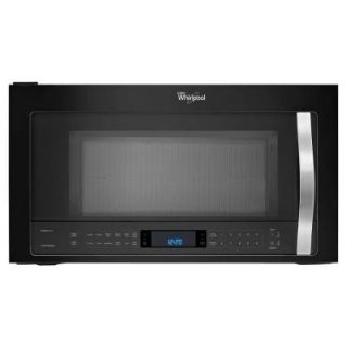 Whirlpool 2.1 cu. ft. Over the Range Microwave in Black Ice with Sensor Cooking WMH73521CE