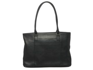 Royce Leather VLLB BLK Womens Vaquetta 15 inch Laptop Tote Bag