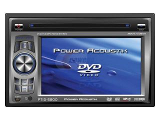 Power Acoustik 5.8" Double Din In Dash Monitor W/ TV Tuner/AM FM/DVD