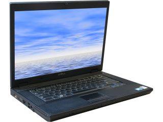 Refurbished: DELL Laptop E5500 Intel Core 2 Duo 2.53 GHz 2 GB Memory 160 GB HDD 15.4" Windows 7 Professional 64 Bit