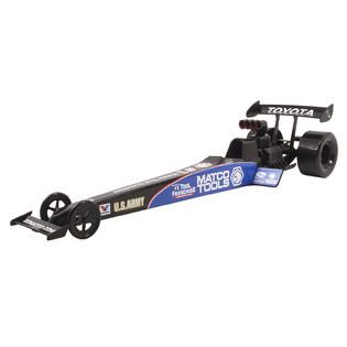 Lionel Antron Brown 2013 Matco 1:18 Scale ARC Plastic Toy Dragster