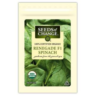 Seeds of Change Spinach Renegade F 1 Seed 05910
