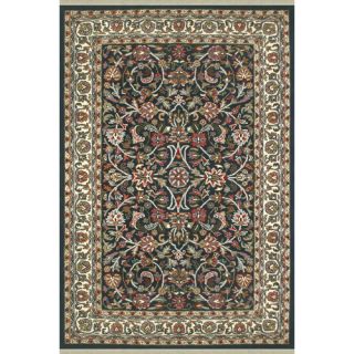 American Home Classic Kashan Navy/Ivory Area Rug by American Home Rug