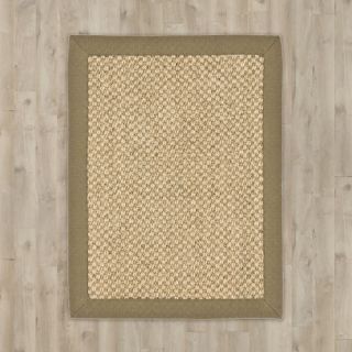 Pine Manor Natural / Green Area Rug by Beachcrest Home