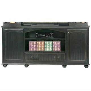 American Premiere 80 in. Entertainment Console w 2 Doors (Iron Ore)
