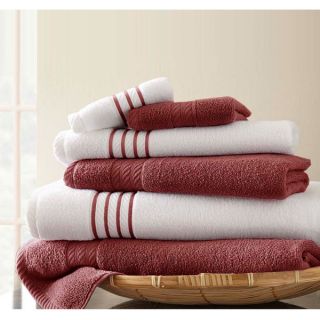 Quick Dry Stripe 6 piece Towel Set   16949686   Shopping