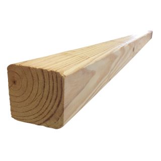 Top Choice Prime Kiln Dried Southern Yellow Pine S4S Dimensional Lumber (Common: 4 x 4 x 8; Actual: 3.5 in x 3.5 in x 96 in)
