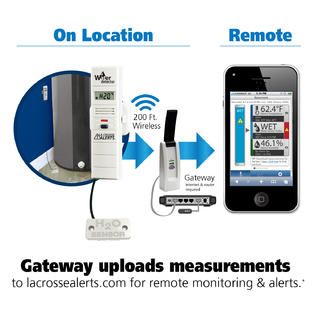 La Crosse Technology  Remote Water Detector with early warning alerts