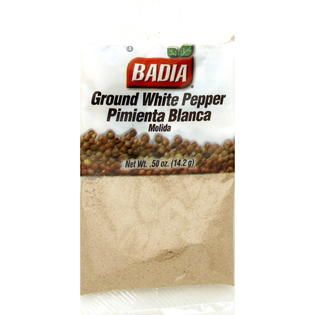 Badia Ground White Pepper, .50 oz (14.2 g)   Food & Grocery   General