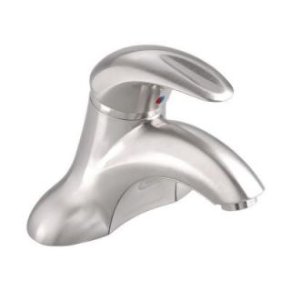 American Standard Reliant 3 4 in. Centerset Single Handle Bathroom Faucet in Satin Nickel 7385004.295