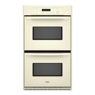 Whirlpool 27 Inch Double Electric Wall Oven (Color: Biscuit)