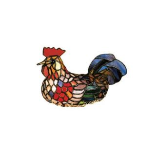 Tiffany style Rooster Accent Lamp   11938566   Shopping
