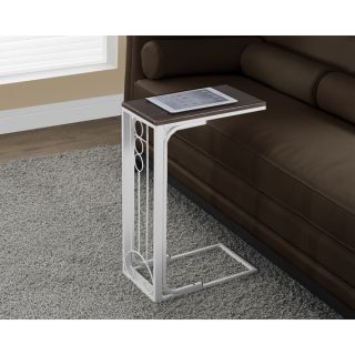 Metal Cherry/ White Tray Accent Table   Shopping   Great