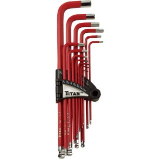 Titan Ball End Hex Keys — 13-Pc. SAE Set, Model# 12713  Hex   Star Tools