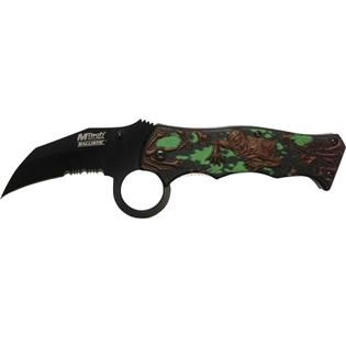 Mtech MT A813BGB Assisted Opening Knife 4.5 In Closed   Fitness
