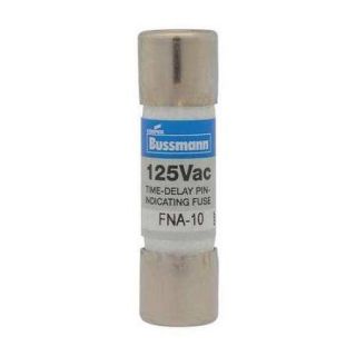 BUSSMANN FNA 1 4/10 Fuse,1 4/10A,Indicating,FNA,125VAC