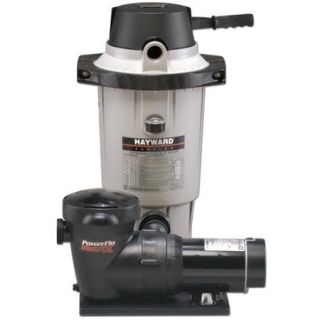 Hayward EC 40 Above Ground DE Pool Filter System with 1 HP Pump