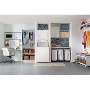 Frigidaire  27 Electric Stacked Laundry Center   White ENERGY STAR®