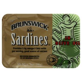 Brunswick  Sardines, In Olive Oil, 3.75 oz (106 g)
