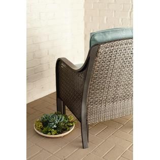 Garden Oasis  Nichols 5pc Mixed Media Seating With Pull Out Ottomans