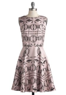 Be Outside Dress in Delft  Mod Retro Vintage Dresses