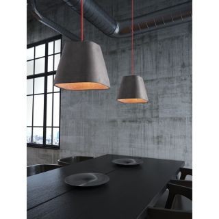 Promise Concrete Grey Ceiling Lamp