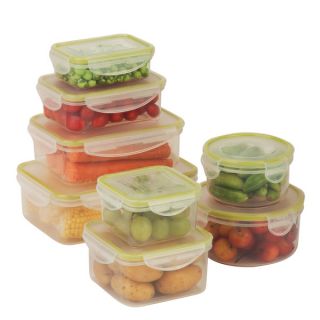 Honey Can Do Snap Food Containers 16 piece Set   17410177  