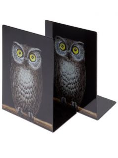 Fornasetti Owl Book Ends   L'eclaireur