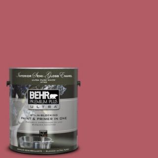 BEHR Premium Plus Ultra 1 gal. #140D 6 Shangri La Semi Gloss Enamel Interior Paint 375301