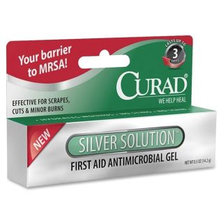 Medline Curad Silver Solution Antimicrobial Gel (Pack of 3)   16678958